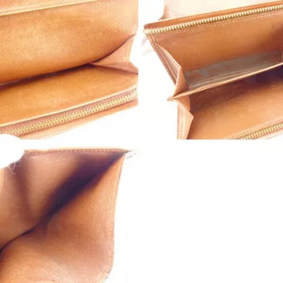 Louis Vuitton Wallet Purse Monogram Brown Woman Authentic Used - Picture 3 of 6